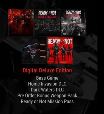 READY OR NOT DELUXE EDITION PS5 - GIOCHI PS4&PS5 DIGITALI