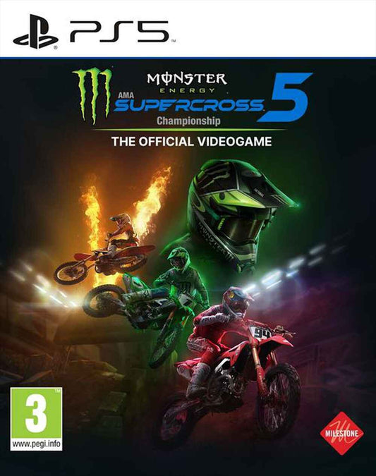 MONSTER ENERGY SUPERCROSS 5 PS5