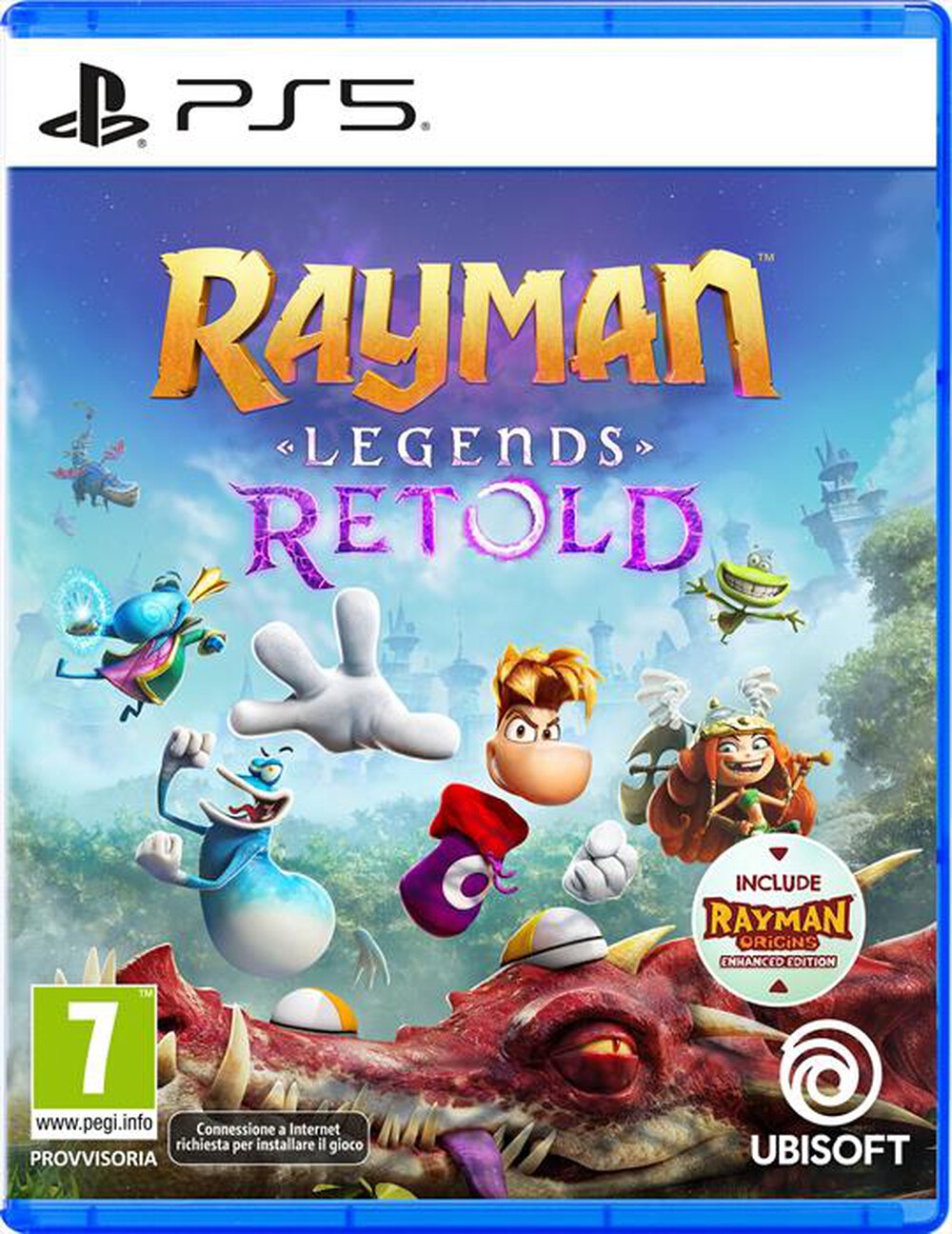 RAYMAN LEGEND RETOLD PS5