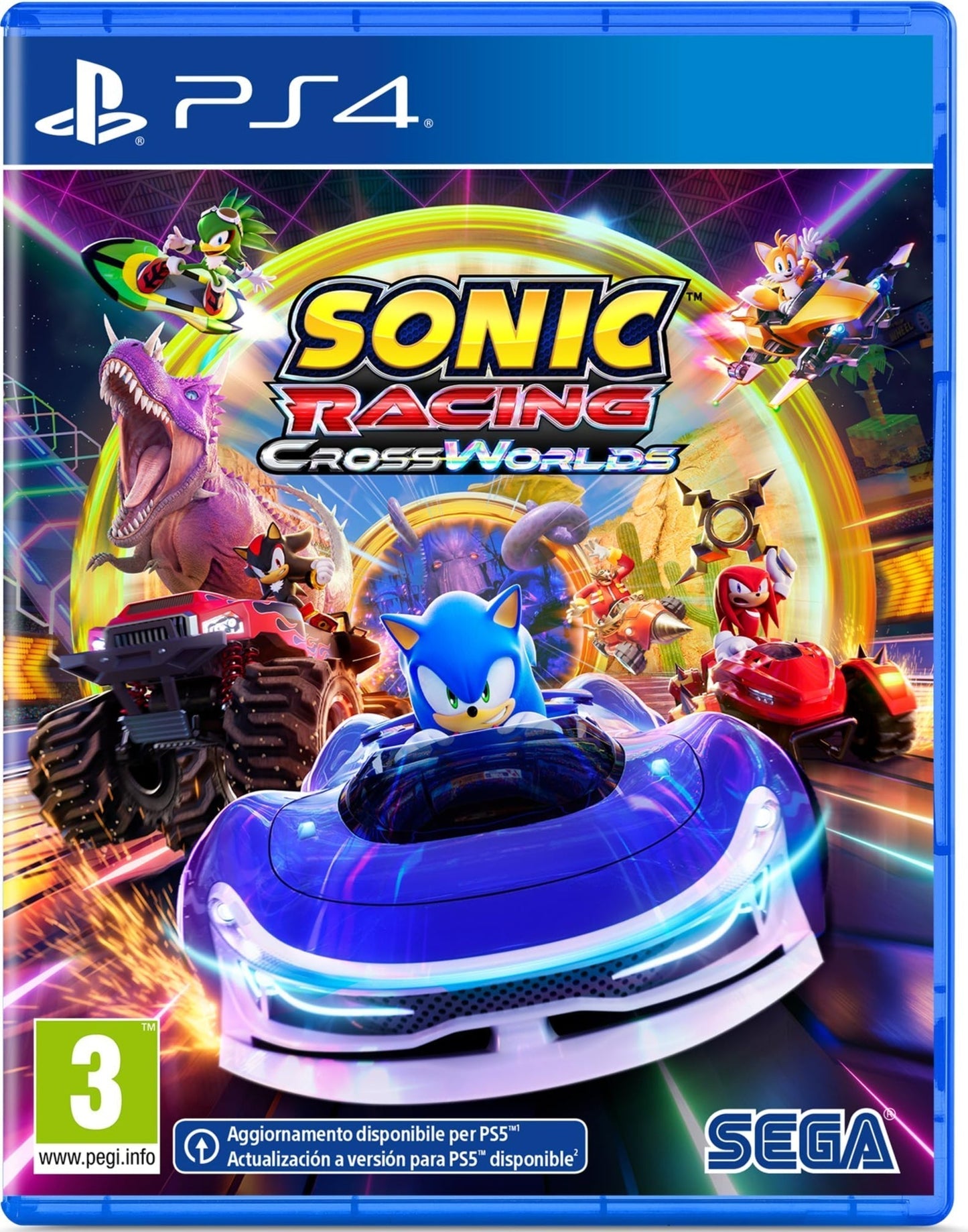 SONIC RACING: CROSSWORLDS PS4 gioco digitale PS4 PS5